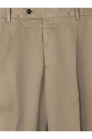 Pantalone in cotone nocciola PT TORINO | COZTUFZA0CL1PU42Y121